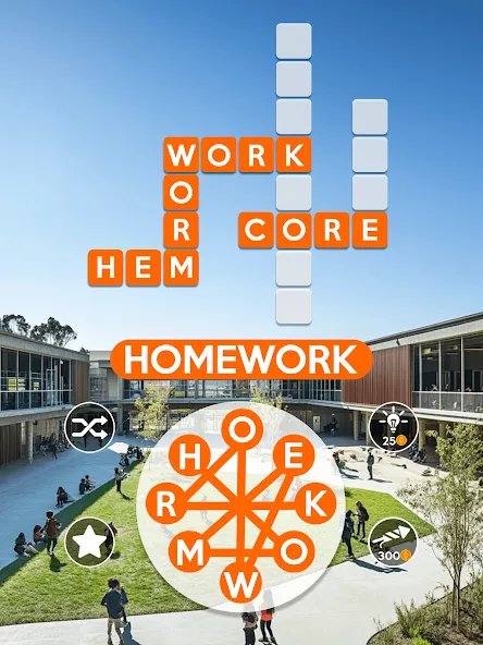 Wordscapes: Word puzzle game screenshot 9