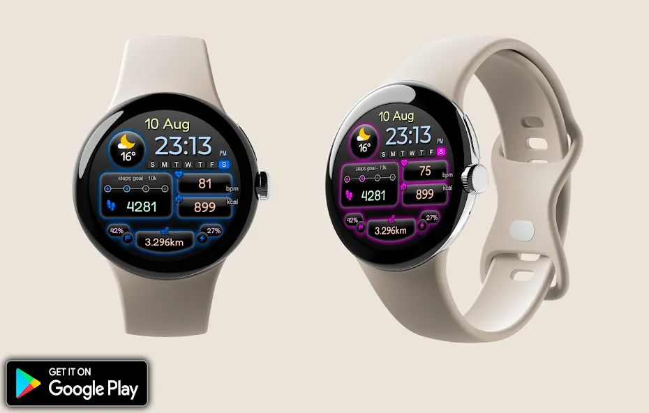 Digital Deefon Watch Face screenshot 4