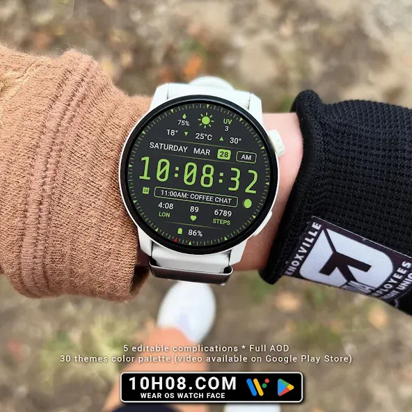 Watch face 10h08.com #146 screenshot 3