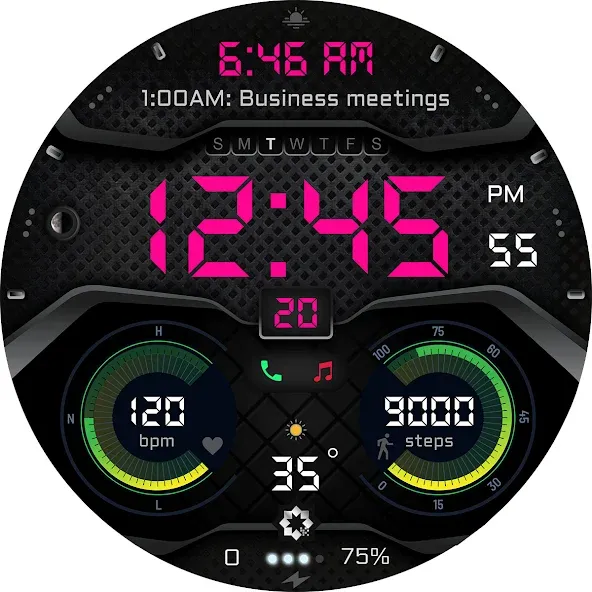 A470 Car Dashboard Face screenshot 30
