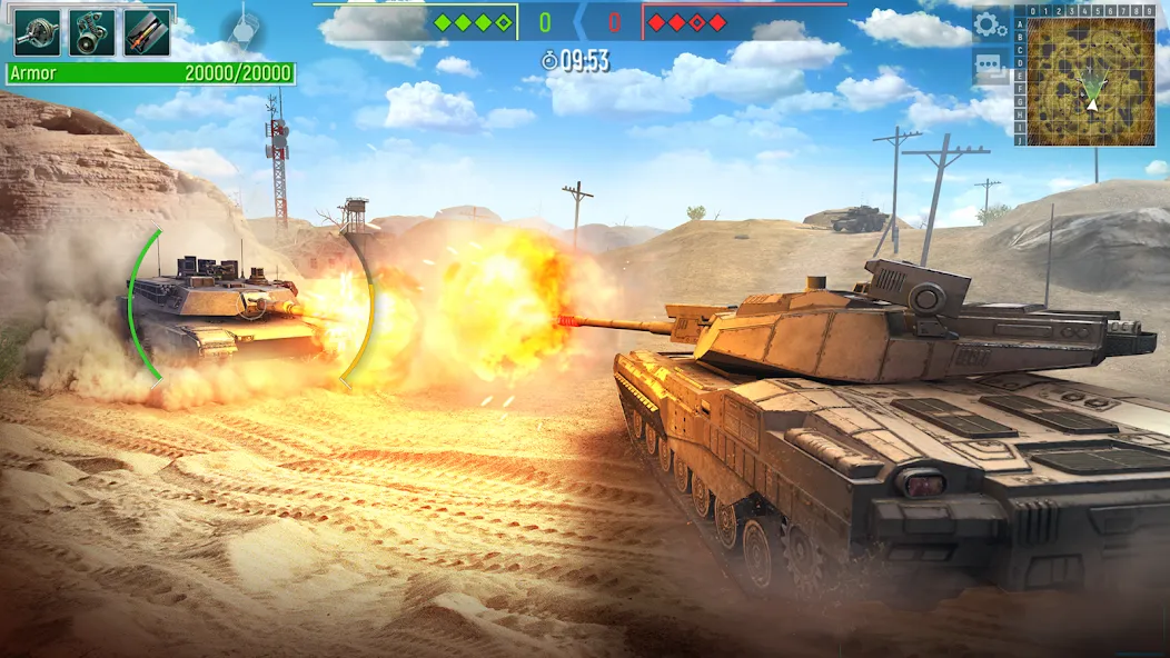 Tank Force: War Tanks Games screenshot 23