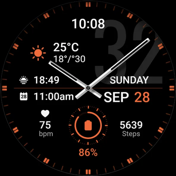 Watch face 10h08.com #75 screenshot 27