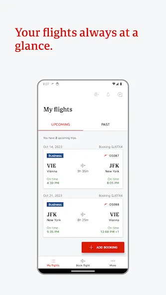 Austrian Airlines screenshot 5