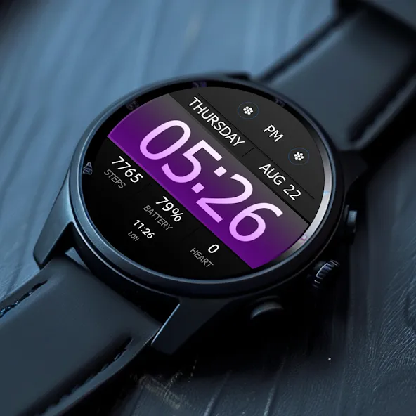 Key WF40 Digital Watch Face screenshot 3