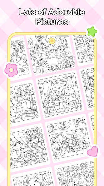 My Cute Friends: Coloring Book screenshot 2