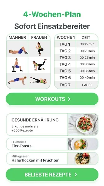 FitCoach: Persönliche Fitness screenshot 4