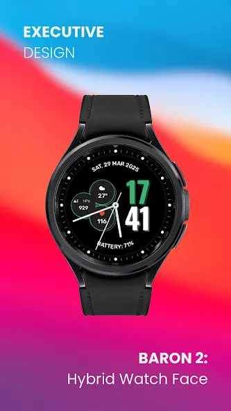 Baron 2: Hybrid Watch Face screenshot 2