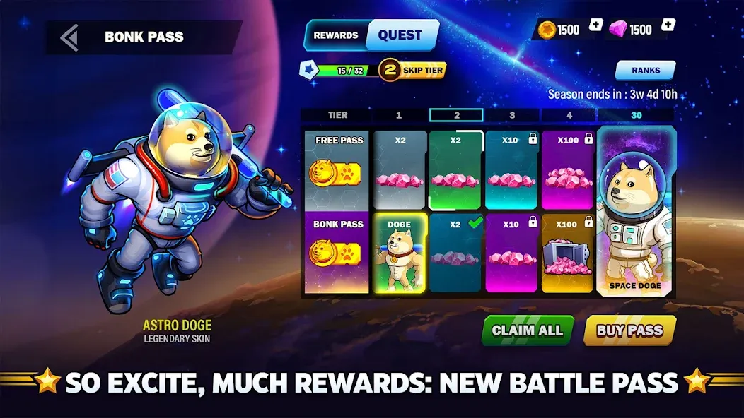 Battle Stars : 4v4 TDM & BR screenshot 4