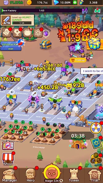 Fabrique de Héros: Idle Game screenshot 16