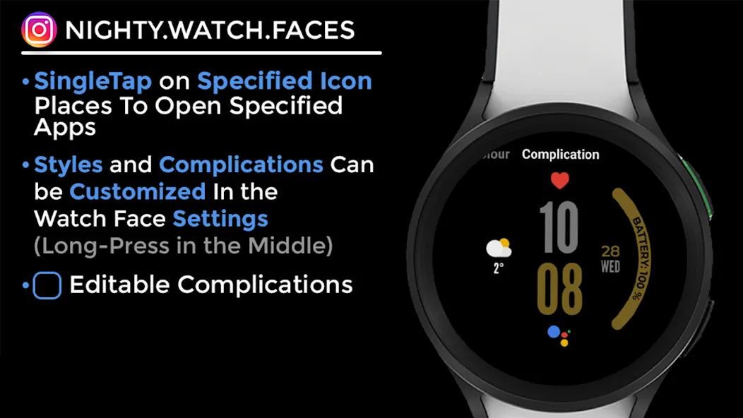 Night 49 - watch face screenshot 13