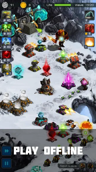 Ancient Planet Tower Defense screenshot 6