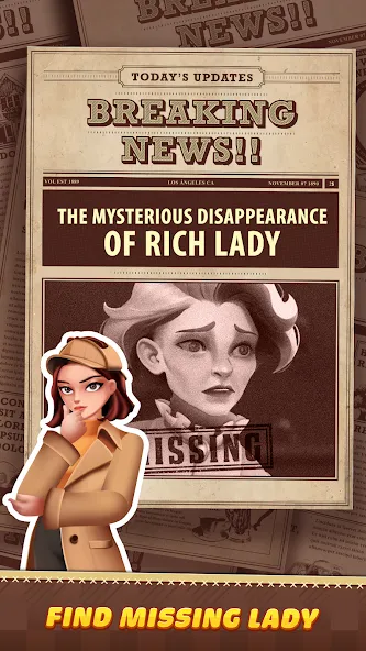 Pin Detective: Mystery Mansion screenshot 1