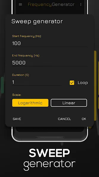 Frequency Sound Generator screenshot 3
