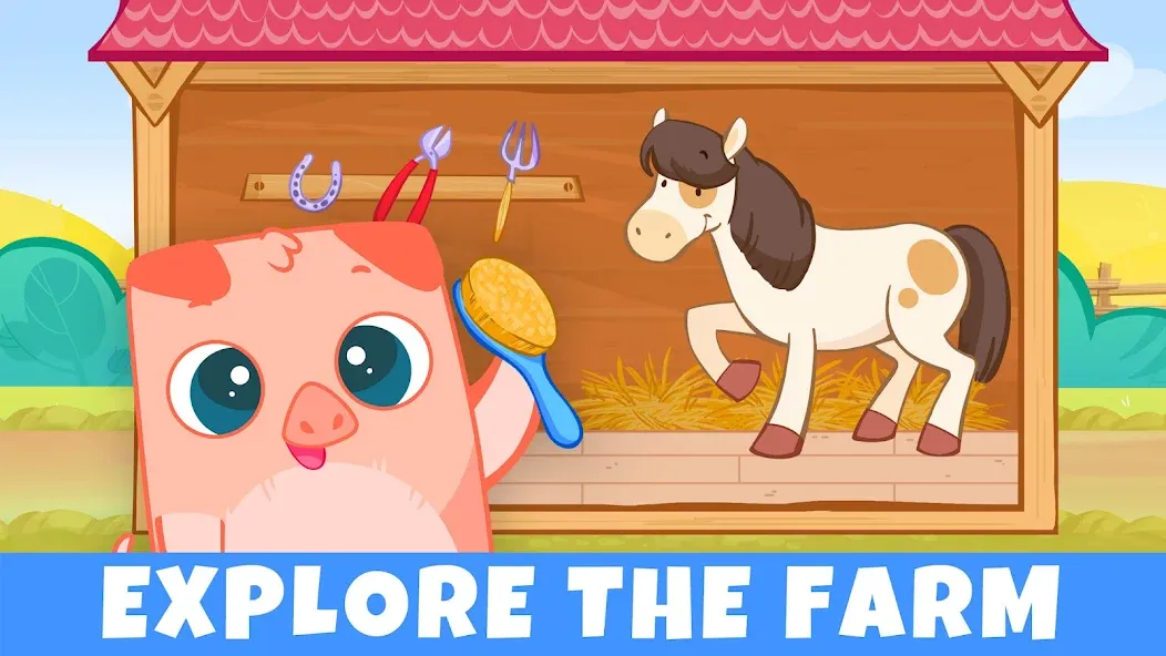 Bibi Farm: Games for Kids 2-5 screenshot 1