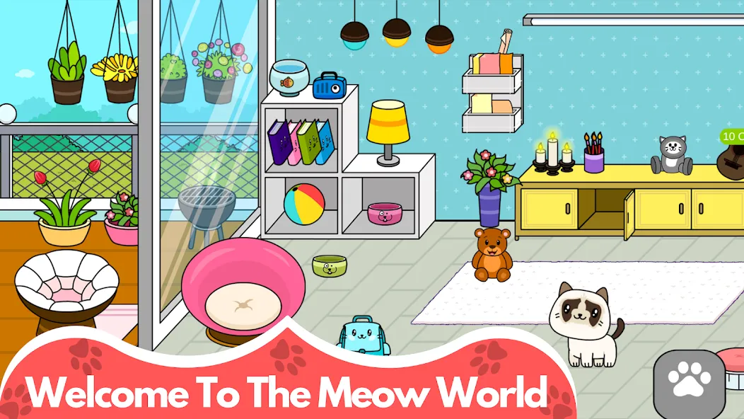 Tizi Cute Kitty: Pet Cat Games screenshot 17
