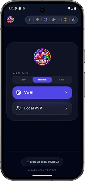 Neon Yahtzey Offline Edition screenshot 10