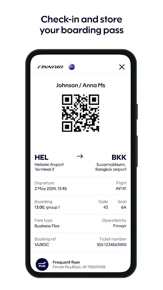 Finnair screenshot 3