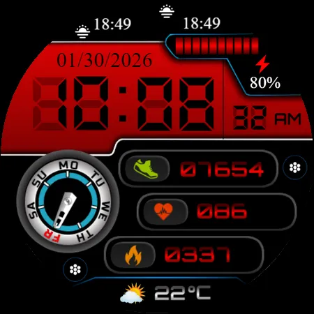 SY53 Watch Face for Wear OS screenshot 26