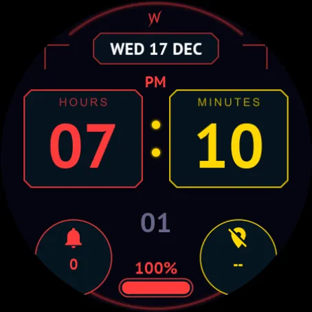 Sci Fi Hud - watch face screenshot 6