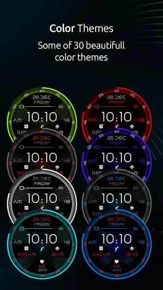 LedEdge Watch Face screenshot 7