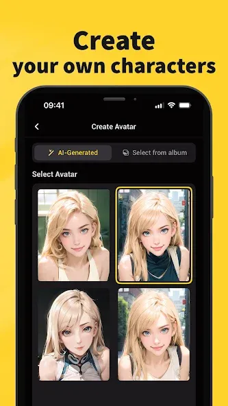 Fantasia: Character AI Chat screenshot 5