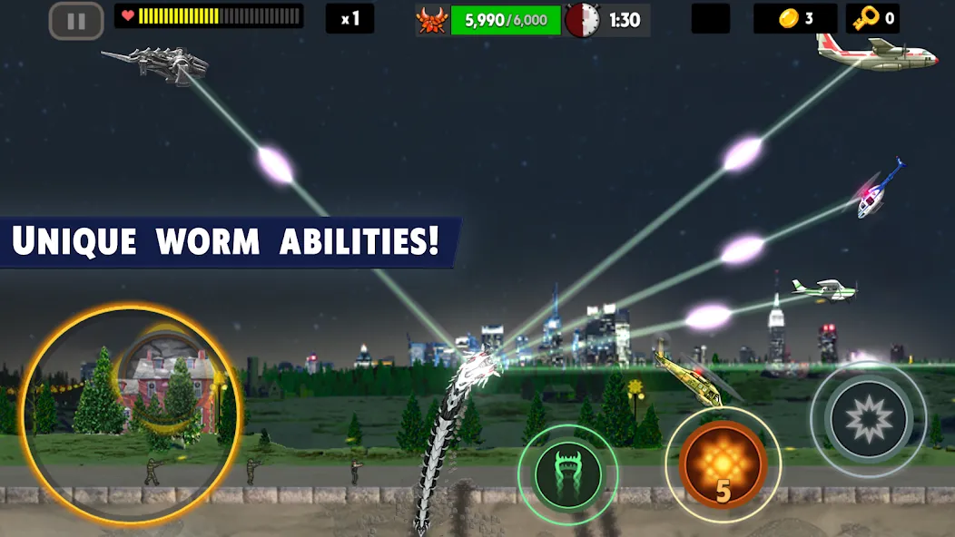 Death Worm™ - メガ怪獣 screenshot 6