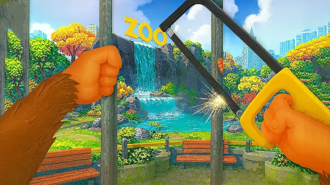 I Am Zoo Monkey Life Simulator screenshot 7