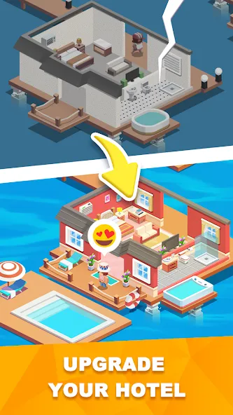 Sim Hotel Tycoon: Tycoon Games screenshot 2