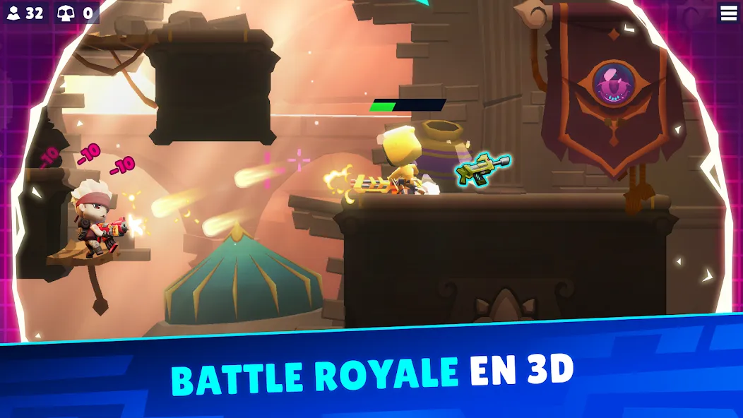 Bullet League - BATTLE ROYALE screenshot 1