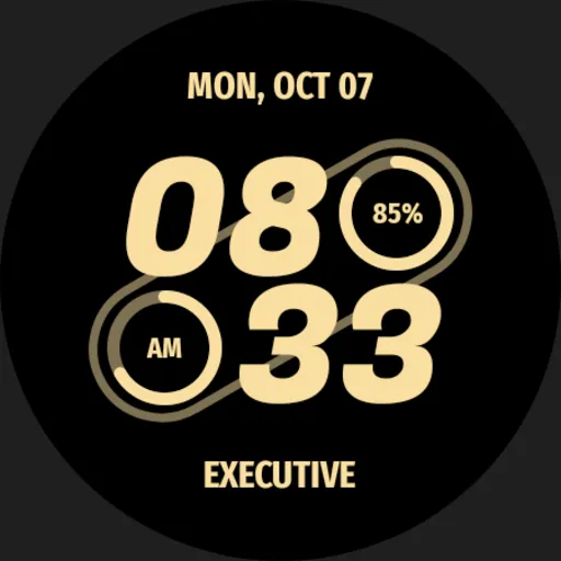 Embassy 3: Minimal Watch Face screenshot 25