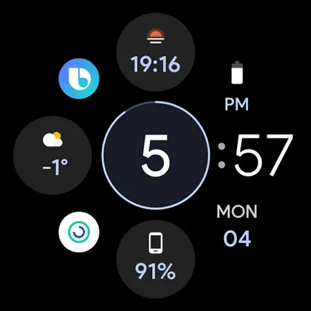 OS 3 Digital: Watch face screenshot 8