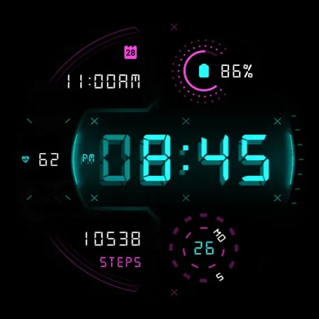 Cyber Digit - digital colorful screenshot 10