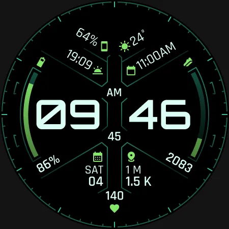 TKS 17 Surge Watch Face screenshot 10