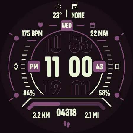 TKS 04 Dash Watch Face screenshot 15
