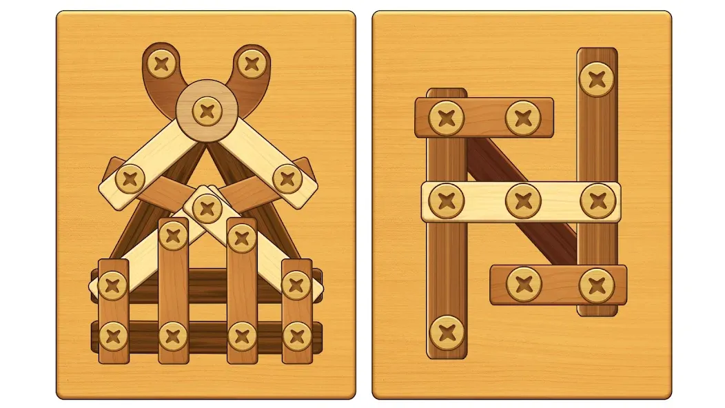Screw Puzzle: Wood Nut & Bolt™ screenshot 7