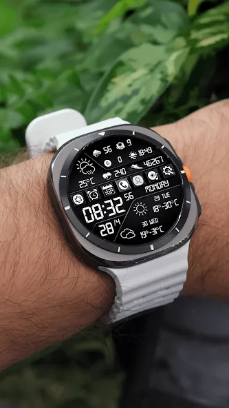 N-SPORT739 Digital Watch Face screenshot 5