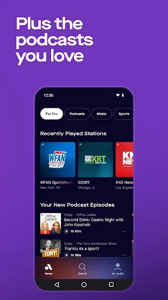 Audacy: Radio & Sports Talk screenshot 3