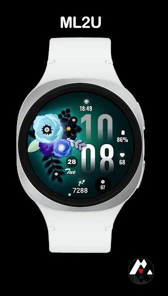 ML2U 313 Floral Digital Art screenshot 4