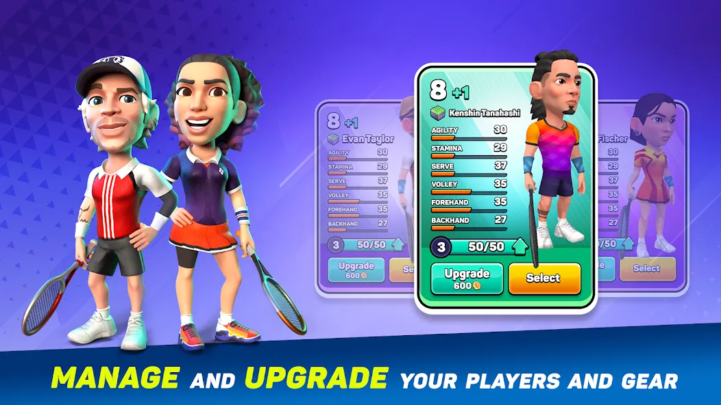 Mini Tennis: Perfect Smash screenshot 3