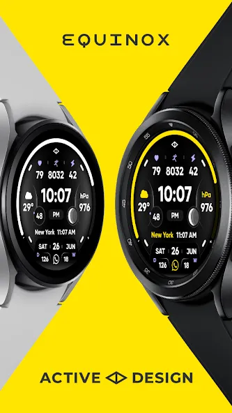 Equinox: Digital Watch Face screenshot 3