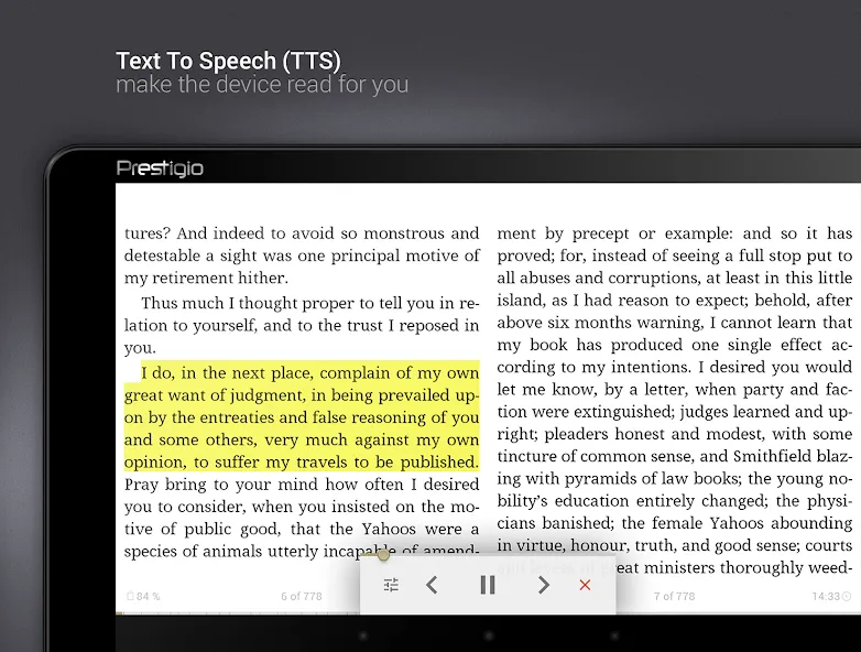 eReader Prestigio: Lector screenshot 17