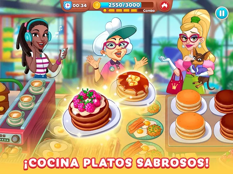 Chef Friends: cafe food game screenshot 7