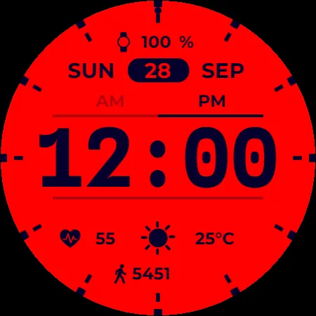 Clear Type Watch Face screenshot 10