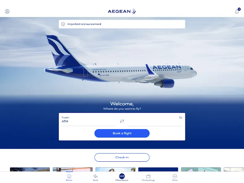 Aegean Airlines screenshot 9