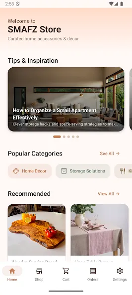 SMAFZ store screenshot 4