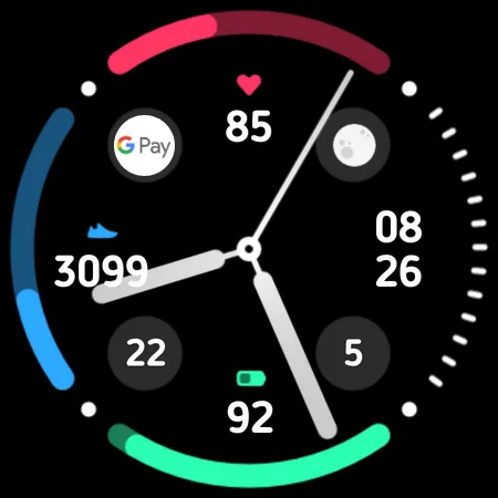 Multiverse Watch Fece Wear OS screenshot 8