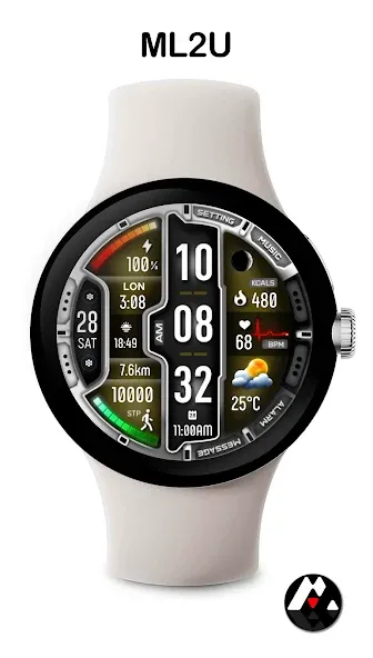 ML2U 273 Watch Face screenshot 8