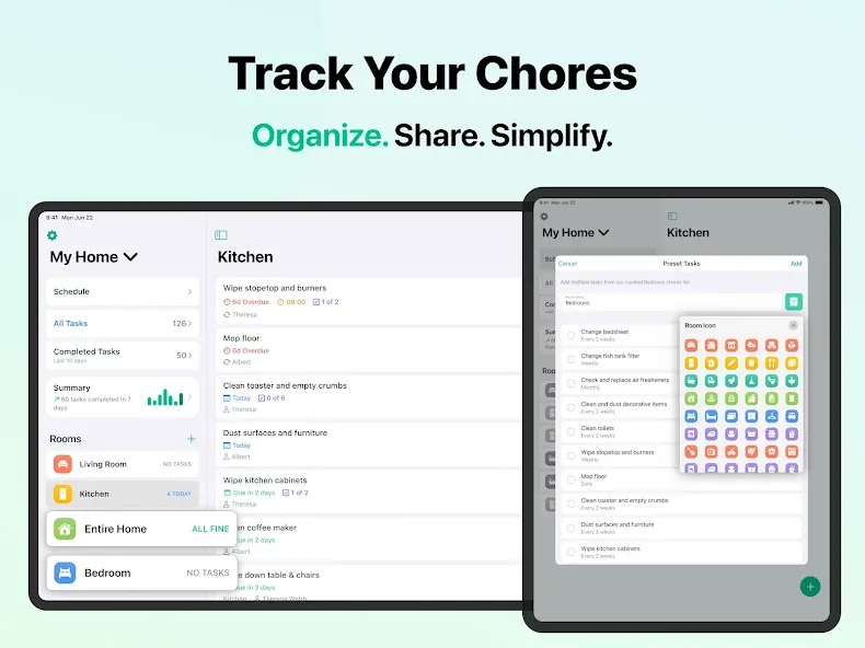 House Chores Cleaning Schedule screenshot 9