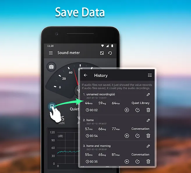 Sound Meter - Decibel Meter screenshot 8