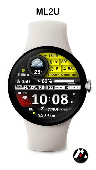 ML2U 264 Watch Face screenshot 3